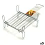 Grill Double 25 x 25 cm Acier zingué (5 Unités) de La Dehesa, Grilles de cuisson - Réf : S3623087, Prix : 31,00 €, Remise : %