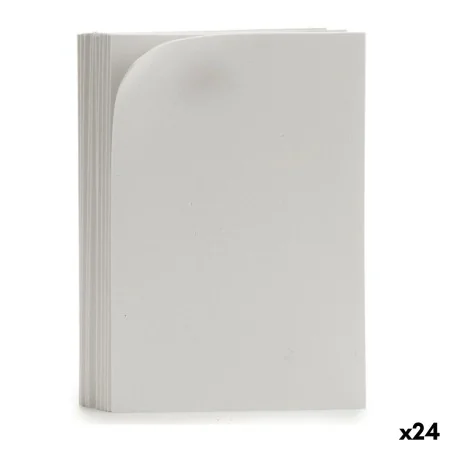 Eva Rubber White 30 x 2 x 20 cm (24 Units) by Pincello, Handicraft paper - Ref: S3623139, Price: 17,58 €, Discount: %