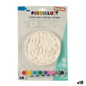 Jogo de Trabalhos Manuais Pintura Gesso 3,5 x 38 x 25 cm (18 Unidades) de Pincello, Tinta - Ref: S3623169, Preço: 16,52 €, De...