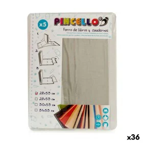 Adhesive Book Cover Transparent 28 x 53 cm (36 Units) by Pincello, Book protectors - Ref: S3623177, Price: 48,11 €, Discount: %