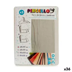 Couverture de livre adhésive Transparent 28 x 53 cm (36 Unités) de Pincello, Protège-cahiers - Réf : S3623177, Prix : 49,08 €...