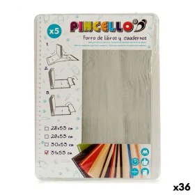 Adhesive Book Cover Transparent 31 x 53 cm (36 Units) by Pincello, Book protectors - Ref: S3623178, Price: 48,11 €, Discount: %