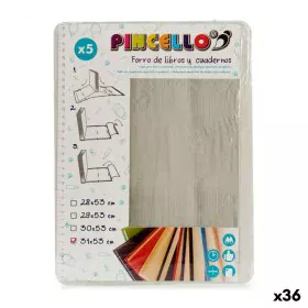 Adhesive Book Cover Transparent 31 x 53 cm (36 Units) by Pincello, Book protectors - Ref: S3623178, Price: 48,11 €, Discount: %