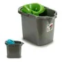 Cleaning bucket With wheels Plastic 15 L 31 x 31 x 41 cm (24 Units) by BigBuy Home, Cleaning supplies - Ref: S3623179, Price:...