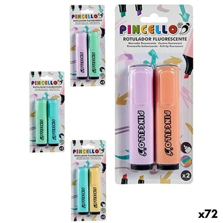 Marqueur fluorescent Gâteau (72 Unités) de Pincello, Surligneurs - Réf : S3623213, Prix : 87,12 €, Remise : %