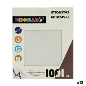 Étiquettes adhésives Ø 10 mm Blanc (12 Unités) de Pincello, Étiquettes adhésives et autocollants - Réf : S3623257, Prix : 4,9...