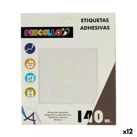 Étiquettes adhésives Blanc 22 x 49 mm Pomme (12 Unités) de Pincello, Étiquettes adhésives et autocollants - Réf : S3623262, P...