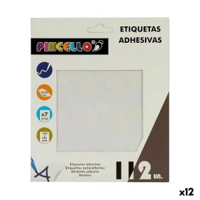 Adhesive labels White 22 x 49 mm Sheets (12 Units) by Pincello, Adhesive labels and stickers - Ref: S3623263, Price: 4,95 €, ...