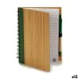 Spiral Notebook with Pen 14 x 18 cm Bamboo (12 Units) by Pincello, Wirebound Notebooks - Ref: S3623275, Price: 21,84 €, Disco...