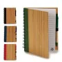 Spiral Notebook with Pen 14 x 18 cm Bamboo (12 Units) by Pincello, Wirebound Notebooks - Ref: S3623275, Price: 21,84 €, Disco...