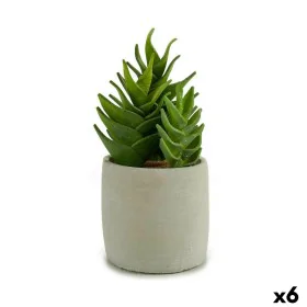 Planta Decorativa Suculenta Plástico 12 x 24 x 12 cm (6 Unidades) de Ibergarden, Plantas - Ref: S3623296, Preço: 70,82 €, Des...