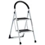 Escadote dobrável Branco Preto Cinzento Metal 38 x 50 x 84 cm (6 Unidades) de Kipit, Escadotes dobráveis - Ref: S3623308, Pre...