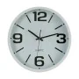 Horloge Murale Blanc Noir Verre Plastique 40 x 5 x 40 cm (6 Unités) de Gift Decor, Pendules murales - Réf : S3623311, Prix : ...