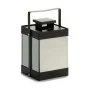 Farol LED Negro Espejo 12,5 x 18,5 x 12,5 cm (6 Unidades) de Gift Decor, Farolas - Ref: S3623326, Precio: 66,50 €, Descuento: %