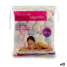 Algodão Multicolor Bolas (12 Unidades) de BigBuy Home, Bolas, discos de algodão e cotonetes - Ref: S3623345, Preço: 11,11 €, ...