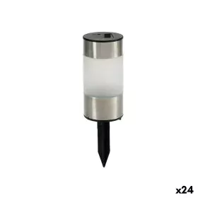 Lampada ad energia solare Faro Bianco Nero Trasparente 6,3 x 21,5 x 6,3 cm (24 Unità) di Ibergarden, Luci solari - Rif: S3623...