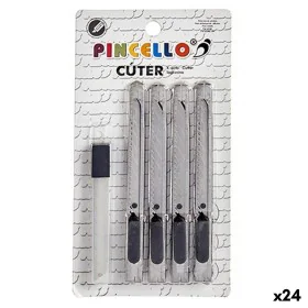 Cúter Set Plateado Metal Plástico 1,5 x 18,5 x 10 cm (24 Unidades) de Pincello, Cortadores - Ref: S3623411, Precio: 39,33 €, ...