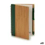 Spiral Notebook with Pen Bamboo 1 x 16 x 12 cm (12 Units) by Pincello, Wirebound Notebooks - Ref: S3623418, Price: 20,47 €, D...