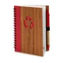 Spiral Notebook with Pen Bamboo 1 x 16 x 12 cm (12 Units) by Pincello, Wirebound Notebooks - Ref: S3623422, Price: 20,47 €, D...