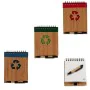 Spiral Notebook with Pen Bamboo 1 x 10 x 13 cm (24 Units) by Pincello, Wirebound Notebooks - Ref: S3623423, Price: 23,75 €, D...