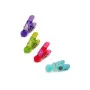 Bag Closing Clips Multicolour Natural rubber Plastic 4 Pieces Magnetic (12 Units) by Kinvara, Airtight jars and accessories -...