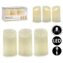 Candle Set Oscillation LED Cream 8 x 13 x 8 cm (6 Units) by Gift Decor, Candle Lights - Ref: S3623462, Price: 89,72 €, Discou...