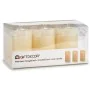 Candle Set Oscillation LED Cream 8 x 13 x 8 cm (6 Units) by Gift Decor, Candle Lights - Ref: S3623462, Price: 89,72 €, Discou...