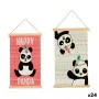 Decoración de Pared Oso Panda 1 x 54 x 33 cm (24 Unidades) de Gift Decor, Frontones decorativos - Ref: S3623467, Precio: 66,5...