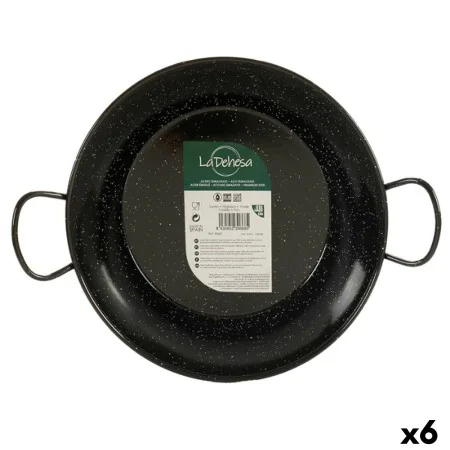 Paella Pan Ø 24 cm Enamelled Steel (6 Units) by La Dehesa, Paella Pans - Ref: S3623483, Price: 38,57 €, Discount: %