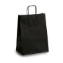 Paper Bag 24 x 12 x 40 cm Black (25 Units) by Pincello, Gift boxes and bags - Ref: S3623543, Price: 11,85 €, Discount: %