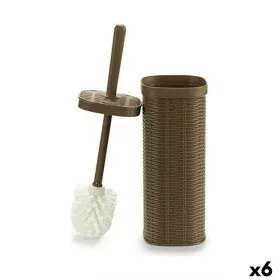 Brosse de salle de wc Stefanplast Elegance Beige Plastique 11,5 x 40,5 x 11,5 cm (6 Unités) de Stefanplast, Accessoires pour ...