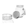 Jug With handle Silver Metal 120 ml 5 x 8,5 x 7 cm (48 Units) by Vivalto, Food storage - Ref: S3623560, Price: 37,11 €, Disco...