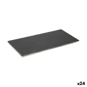 Plateau apéritif Noir Ardoise 30 x 0,651 x 15 cm (24 Unités) de Kinvara, Plats et plateaux - Réf : S3623569, Prix : 39,98 €, ...