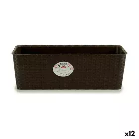 Floreira Stefanplast Plástico 18 x 16 x 48,5 cm (12 Unidades) de Stefanplast, Vasos de janela - Ref: S3623590, Preço: 67,61 €...