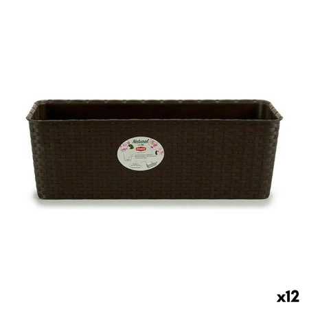 Floreira Stefanplast Plástico 18 x 16 x 48,5 cm (12 Unidades) de Stefanplast, Vasos de janela - Ref: S3623590, Preço: 66,30 €...