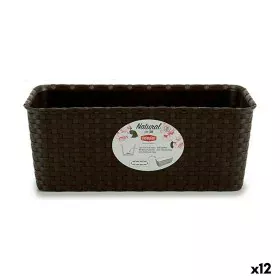 Floreira Stefanplast Plástico 13 x 11 x 28,5 cm (12 Unidades) de Stefanplast, Vasos de janela - Ref: S3623592, Preço: 39,83 €...