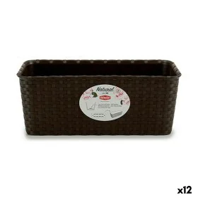 Planter Stefanplast Plastic 13 x 11 x 28,5 cm (12 Units) by Stefanplast, Window Boxes - Ref: S3623592, Price: 39,83 €, Discou...