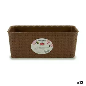 Jardinière Stefanplast Marron PVC 13 x 11 x 28,5 cm (12 Unités) de Stefanplast, Jardinières - Réf : S3623593, Prix : 39,83 €,...