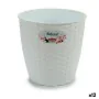 Macetero Stefanplast Blanco Plástico 19 x 17,5 x 19 cm (12 Unidades) de Stefanplast, Maceteros - Ref: S3623600, Precio: 28,46...