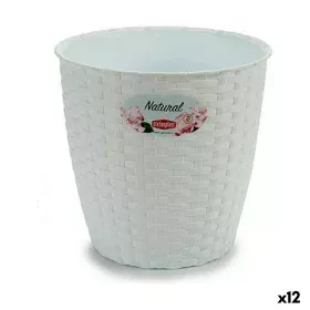 Macetero Stefanplast Blanco Plástico 19 x 17,5 x 19 cm (12 Unidades) de Stefanplast, Maceteros - Ref: S3623600, Precio: 28,01...