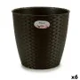 Planter Stefanplast Plastic 29 x 26,5 x 29 cm (6 Units) by Stefanplast, Cachepots - Ref: S3623606, Price: 32,14 €, Discount: %