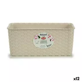 Floreira Stefanplast Camel Plástico 13 x 11 x 29 cm (12 Unidades) de Stefanplast, Vasos de janela - Ref: S3623609, Preço: 39,...