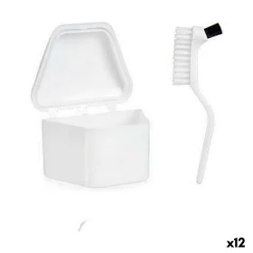 Denture Set White polypropylene (12 Units) by Berilo, Denture Brushes - Ref: S3623617, Price: 14,28 €, Discount: %