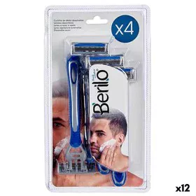 Disposable Razor Blue (12 Units) by Berilo, Men - Ref: S3623621, Price: 28,96 €, Discount: %