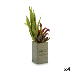 Decorative Plant Flowers Garden Brown Green 10 x 50 x 10 cm (4 Units) by Ibergarden, Artificial Plants - Ref: S3623638, Price...