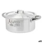 Casserole with lid Silver Aluminium (10 Units) by Kinvara, Casserole pans - Ref: S3623650, Price: 67,78 €, Discount: %