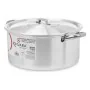 Casserole with lid Silver Aluminium 8 L (6 Units) by Kinvara, Casserole pans - Ref: S3623655, Price: 85,17 €, Discount: %