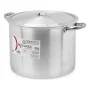 Casserole with Lid Ø 30 cm Silver Aluminium (4 Units) by Kinvara, Stockpots - Ref: S3623670, Price: 91,83 €, Discount: %