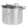 Casserole with Lid Ø 34 cm Silver Aluminium (2 Units) by Kinvara, Stockpots - Ref: S3623672, Price: 73,28 €, Discount: %