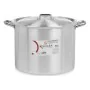 Casserole with Lid Ø 34 cm Silver Aluminium (2 Units) by Kinvara, Stockpots - Ref: S3623672, Price: 73,28 €, Discount: %